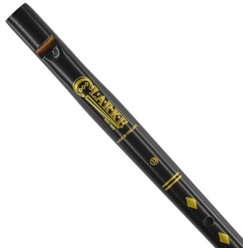Gewa Clarke SBDC Pennywhistle Kutulu, D Anahtarı, Siyah