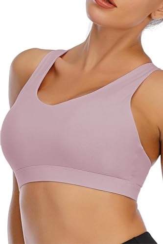 Ghassy Co. Kadın Çarpraz Sırt Detaylı Criss Cross Kaplı Yoga Egzersiz Fitness Spor Sütyeni