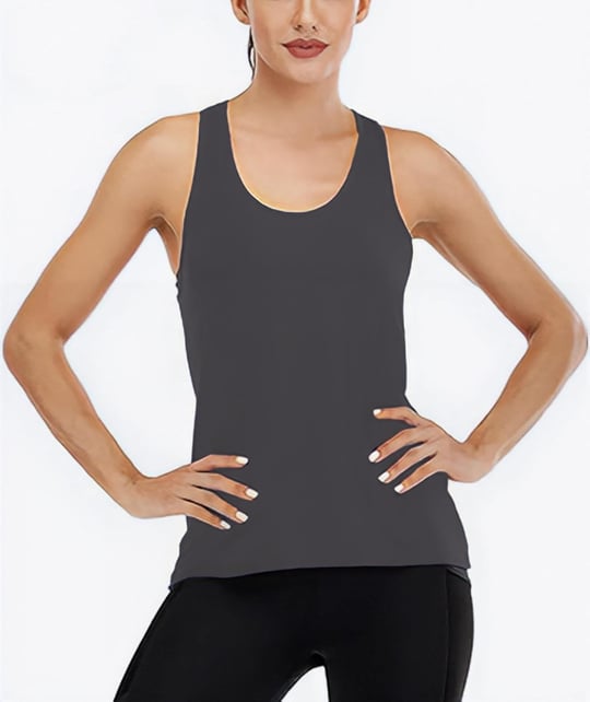 Ghassy Co. Kadın Cross Running Çapraz Sırtı Açık Antrenman Yoga Spor Atlet Tank Tops 1782
