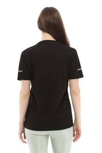 Ghassy Co. Kadın Nem Emici Hızlı Kuruma Atletik Teknik Performans Spor T-Shirt