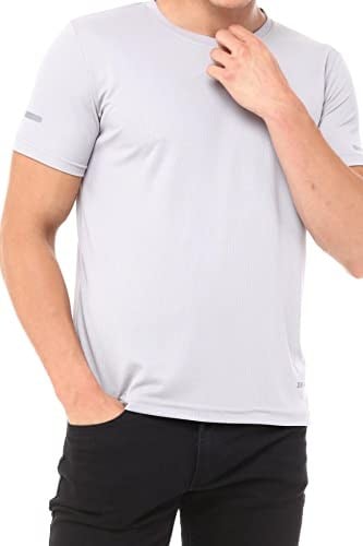 Ghassy Co. Erkek Nem Emici Hızlı Kuruma Atletik Teknik Performans T-Shirt