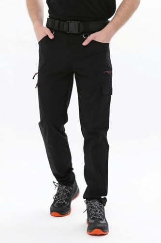 Ghassy Co. Erkek Tactical Hızlı Kuruma Kargo Cepli Pantolon Hafif Yürüyüş 7 Cepli Outdoor Pantolon