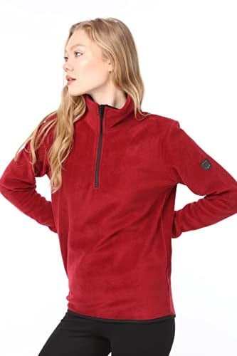 Ghassy Co. KADIN YARIM FERMUARLI SWEATSHİRT