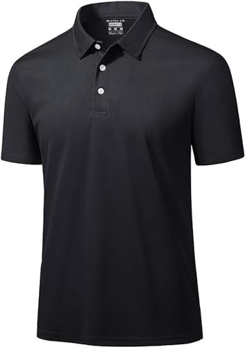 Ghassy Co. Erkek Golf Dry Fit Classic Tenis Casual Polo Yaka T-Shirt
