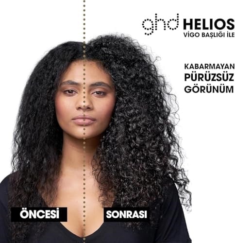Ghd Helios Saç Kurutma Makinesi, Siyah | Maksimum saç kontrolü - Tüm saç tipleri için - (Avrupa fişi)