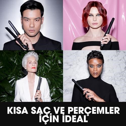 Ghd Mini İnce Plakalı Saç Düzleştirici, Siyah