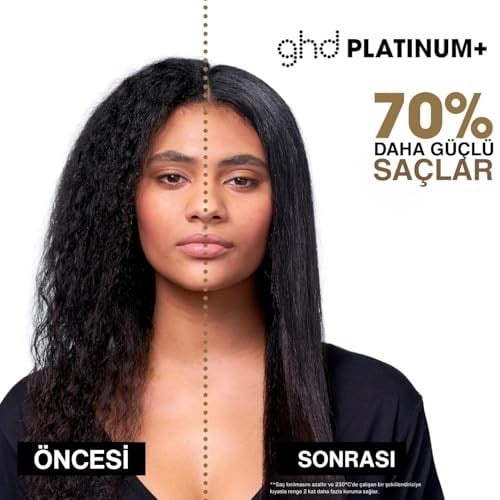 Ghd Platinum+ Saç Düzleştirici ve Profesyönel Şekillendirici, Siyah