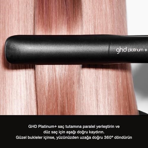Ghd Platinum+ Saç Düzleştirici ve Profesyönel Şekillendirici, Siyah