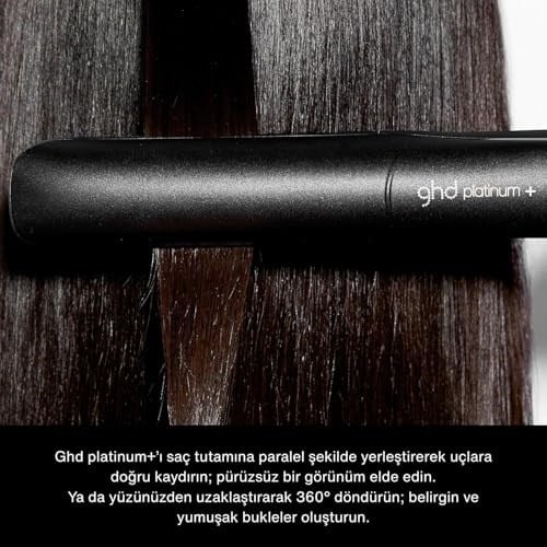 Ghd Platinum+ Saç Düzleştirici ve Profesyönel Şekillendirici, Siyah