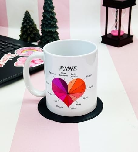 giftmoda Süper Anne Tasarımlı Kupa Bardak