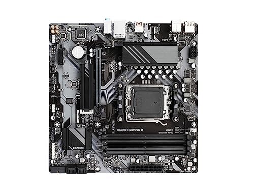 GIGABYTE A620M GAMING X AM5 DDR5 6400MHz(OC) PCIe 4.0 M.2 NVMe 2.5GbE LAN USB 3.2 Gen2 mATX Gaming Anakart