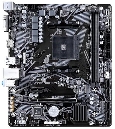 GIGABYTE ANAKART AMD AM4 MATX A520M K V2 1.0