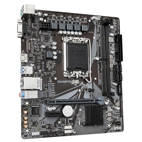 Gigabyte H610M H V2 ana kart - Intel Core 14. CPUları destekler, 4+1+1 hibrit dijital VRM, 5600 MHze kadar DDR5, 1 x PCIe 3.0 M.2, GbE LAN, USB 3.2 Gen 1