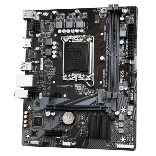 GIGABYTE H610M-K DDR4 HDMI PCIe 16X v4.0 1700p mATX