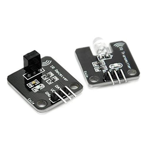 Gikfun Arduino için Dijital 38 khz IR Alıcı Ir Verici Sensör Modülü Kiti (3lü Set) EK8477
