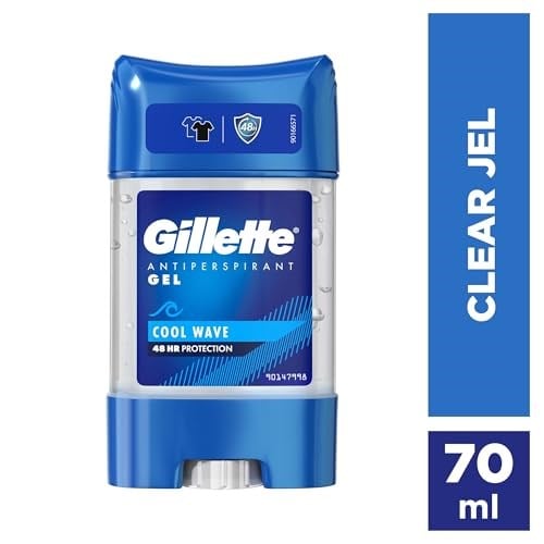 Gillette Clear Jel Cool Wave Antiperspirant Deodorant 70 ml