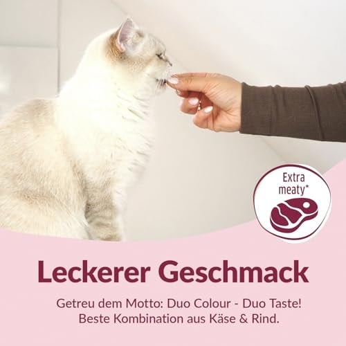 GimCat Duo Soft Snacks Beef with Cheese Kedi Ödülü 50 Gr