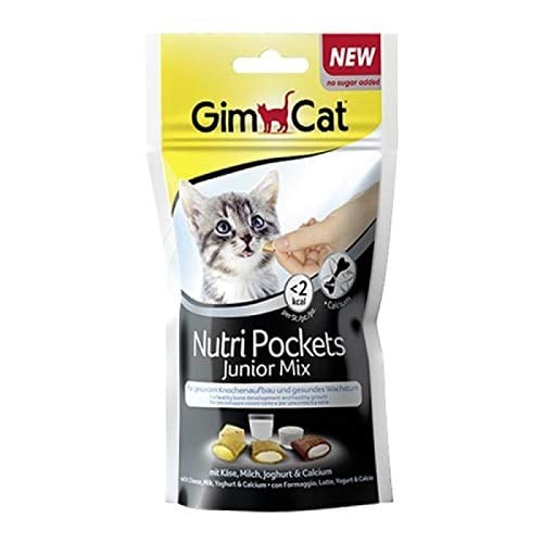 GimCat Nutripockets Mix Yavru Kedi Ödülü 60 gr