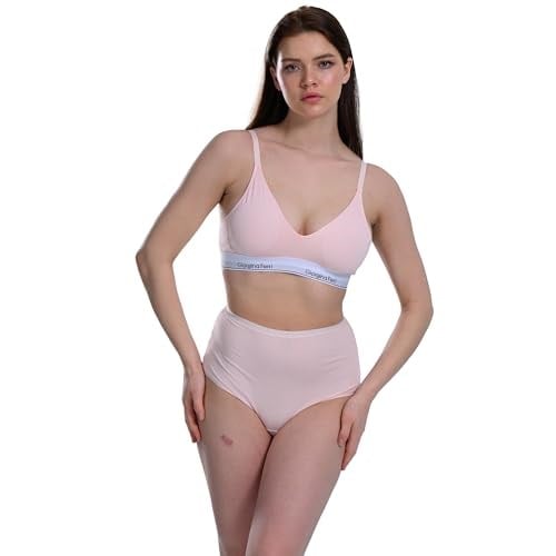Giorgina Ferri 2’li Kutu Kadın Elastik Bantlı Günlük Kullanıma Uygun Vatkalı Spor Sütyen Bralet Sophie