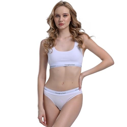 Giorgina Ferri Likralı 6lı Kutu Premium Günlük Kullanıma Uygun Yazılı Kadın Slip Külot Diana