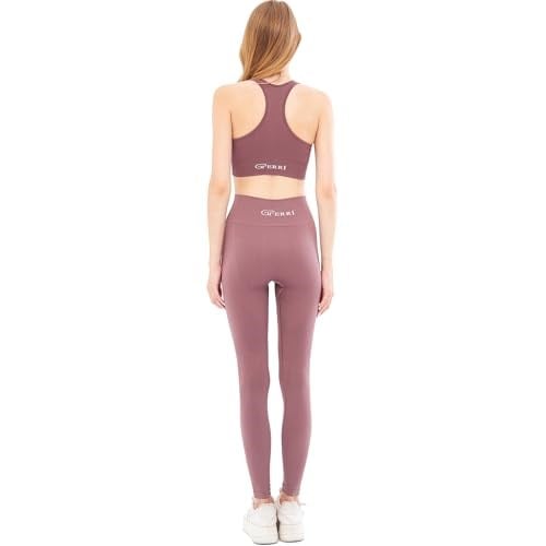 Giorgina Ferri Yumuşak Dokulu, Esnek Destekli Yoga, Koşu, Spor ve Günlük Sporcu Sütyeni Helen