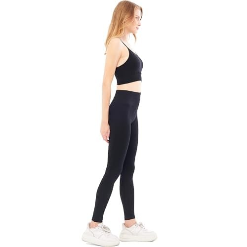 Giorgina Ferri Yumuşak Dokulu, Esnek Destekli Yoga, Koşu, Spor ve Günlük İp Askılı Sporcu Sütyeni Hera