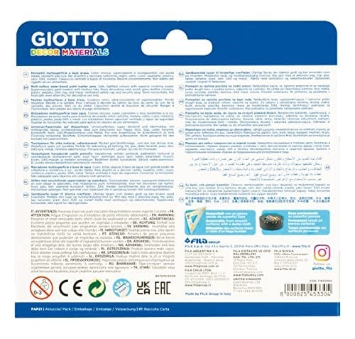 Giotto Decor Materials - YENİ Askılı Paket 6lı