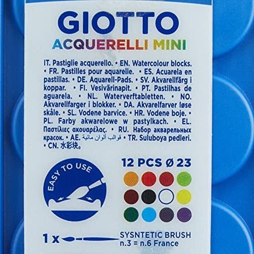 Giotto Suluboya, 23mm, 12li