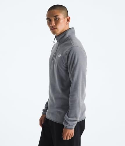 Glacier Fleece 1/4 Zip Erkek Gri Outdoor Polar NF0A8D0QCQI1