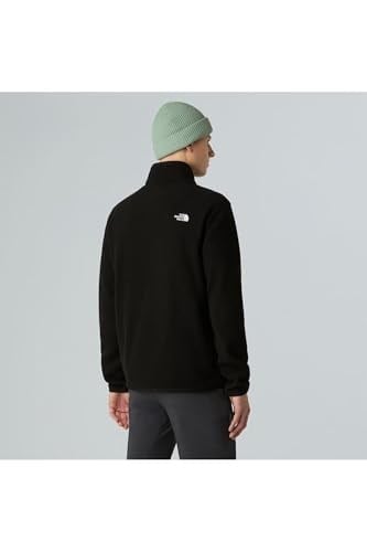 Glacier Fleece 1/4 Zip Erkek Siyah Outdoor Polar NF0A8D0QJK31