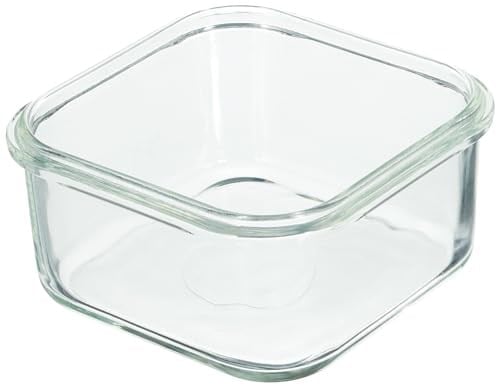 GLASSLOCK KARE CAM SAKLAMA KABI 490 ML - Seçenekler: 490 mL, 900 mL, 1200 mL