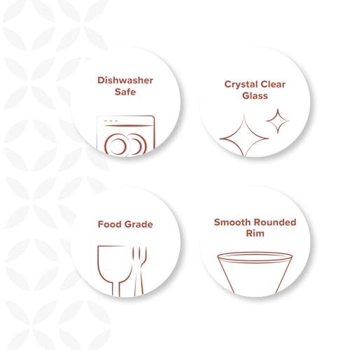 GLING [8 oz. Sapsız Martini Bardakları 4lü Set, Likör için Kokteyl Bardağı, Viski Partiler, Düğünler ve Tüm Etkinlikler için Harika
