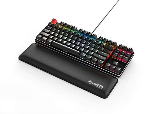 Glorious PC Gaming Race Ergonomik Medium TKL%87 Oyun Klavyesi Bilek Desteği 13mm - Seçenekler: 33U x 61G cm, 36U x 61G cm, 46U x 41G cm, 61U x 122G cm...