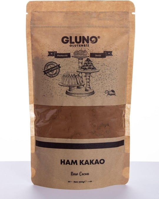 Gluno Glutensiz Ham Kakao 200G