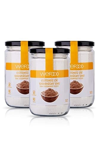 Glutensiz Çiğ Karabuğday Unu 350 Gr 3lü