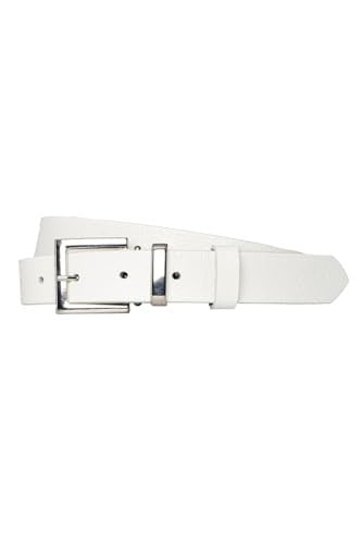 GoDeri%100 Hakiki Deri Gümüş Takım Tokalı 3 Cm Kadın Kemeri Elbise, Pantolon Kemeri, 3C-Kdn-48