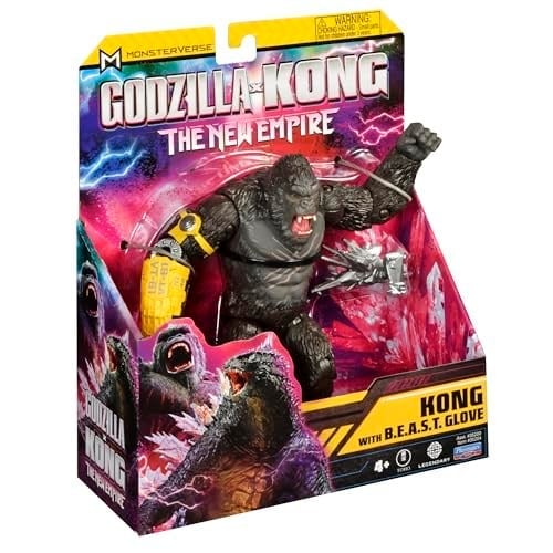 Godzilla x Kong Aksiyon Figürü 15 Cm Kong With B.E.A.S.T. Glove