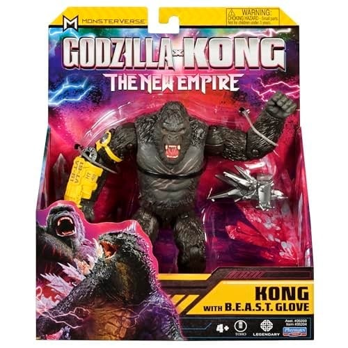 Godzilla x Kong Aksiyon Figürü 15 Cm Kong With B.E.A.S.T. Glove