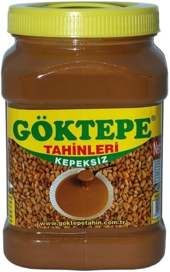 Göktepe Kepeksiz Bozkır Tahini Plastik Kutu 935gr