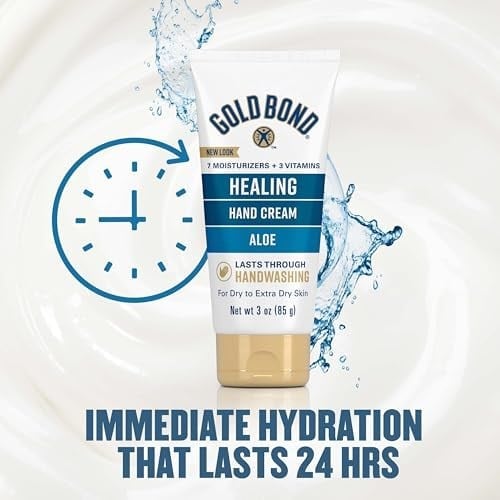 Gold Bond Ultimate İyileştirici El Kremi, 3 oz., Elde Yıkama Süreciyle Dayanır