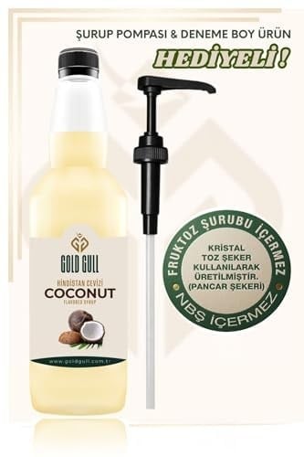 Gold Gull Hindistan Cevizi Aromalı Kahve ve Meyve Şurubu 700 ml.