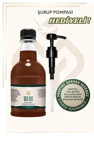 Gold Gull Karamel Aromalı Kahve & Meyve Şurubu 300 ml.