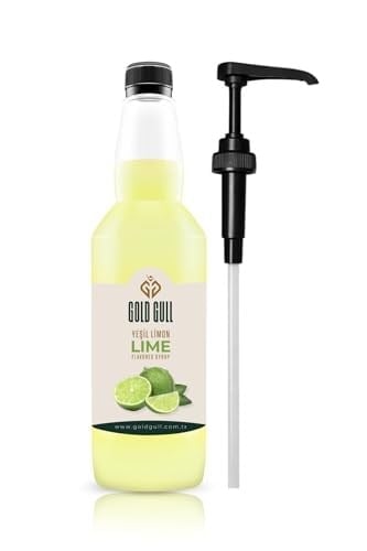 Gold Gull Lime (Yeşil Limon) Aromalı Kahve ve Meyve Şurubu 700 ml.