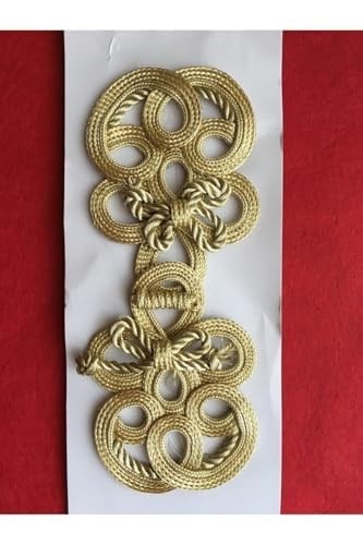 Gold Japon Örgü Düğme, kd00494
