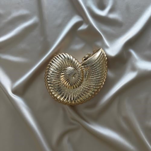 Gold Kadın Nautilus Model Abiye Çanta