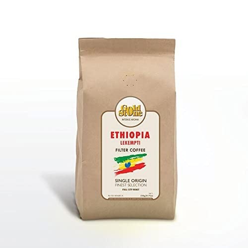 Gold Stone Ethiopia Lekempti Filtre Kahve 250 Gr (Kağıt ve Metal Filtre)