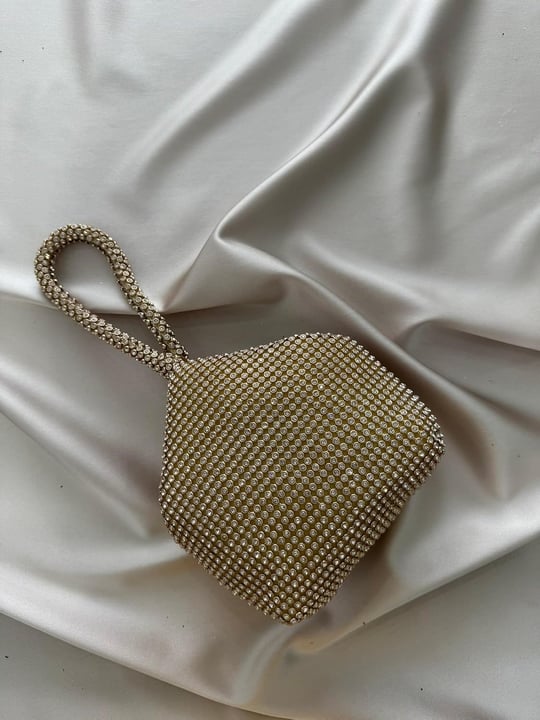 Gold Torba Model Abiye Çanta