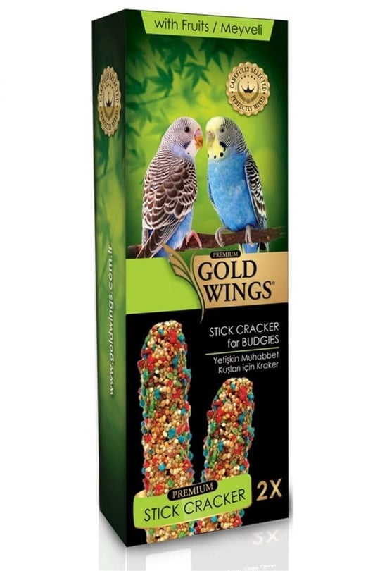 Gold Wings Premium Meyveli Muhabbet Krakeri 2Li Kutu