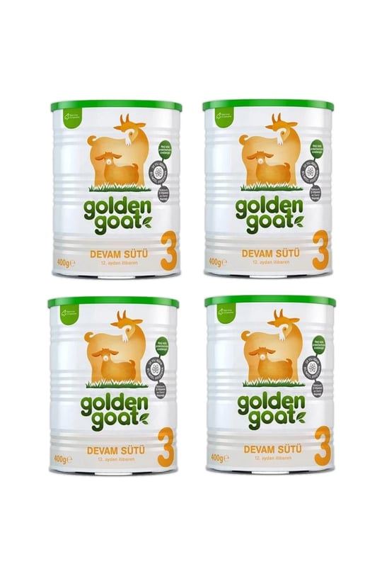 Golden Goat 3 Keçi Devam Sütü 400 gr 4 Adet 106506-4-2