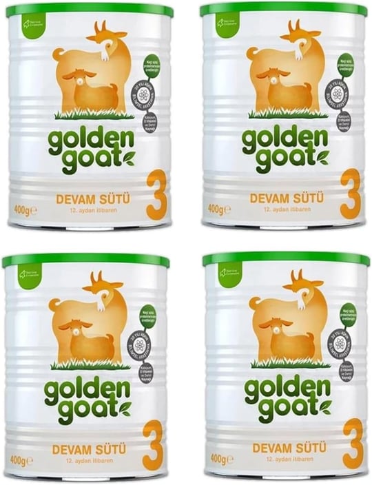 Golden Goat 3 Keçi Devam Sütü 400 gr 4 Adet 106506-4-2